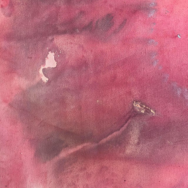 Colossal Mid-Century Abstract Expressionist Oil on Canvas Painting, Signed For Sale - Image 10 of 14