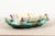 French 19th Century Longchamp Majolica Asparagus Server with Foliage Platter For Sale - Image 9 of 13