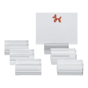 Dear Annabelle Clara Block Place Card Holders - Set of 6