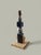 Vintage Table Lamp in Metal and Marble by Jacques Adnet, 1930s For Sale - Image 9 of 17