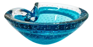 Shell Ashtray in Murano Glass, Italy, 1960s