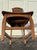 Late 19th Century Green Man North Wind Black Forest Style Hand Carved Quarter Sawn Oak Chair For Sale - Image 9 of 10