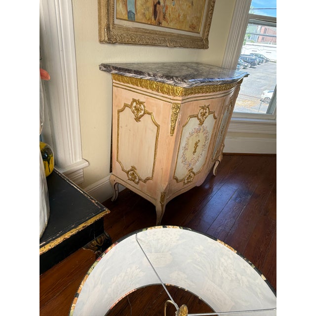 Just a lovely Splendid refreshing super rare Colour for a Chest , French 20 c probably a major maker made it Note it has a...