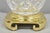 Late 20th Century Late 20th Century Waterford Style Small Petite Cut Glass Brass Boudoir Table Lamp by Great Creator For Sale - Image 5 of 11