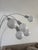 Postmodern Vintage Nova of California Multi-Arm Brass Arc Lamp With Marble Base For Sale - Image 3 of 3
