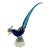 1960s Murano Hand Blown Glass Pheasant Sculpture, Made in Italy For Sale