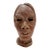 Larry Mohr Plaster Expressionist Face Bust Sculpture Signed From Artist Estate For Sale