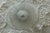 Metal Art Deco French Frosted White Glass and Brass Ceiling Light, 1930s For Sale - Image 7 of 18