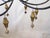 Vintage American Iron Chandelier For Sale - Image 4 of 4