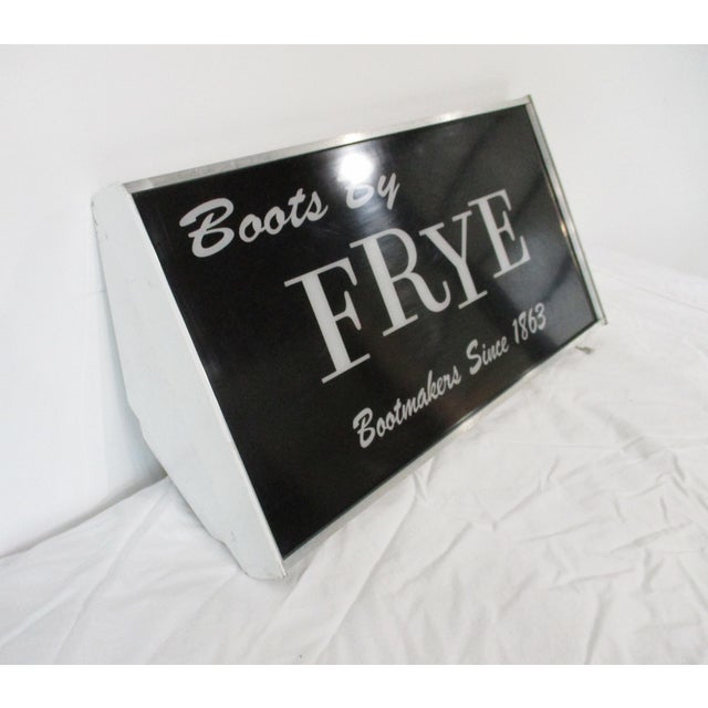 Vintage Frye Boot Light Up Advertising Sign For Sale - Image 12 of 13
