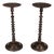 Antique 19th Century Penwork Display Stands, 1890, Set of 2 For Sale