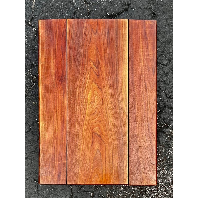 Brown Mid Century Modern Fold-Down Coffee Table For Sale - Image 8 of 18