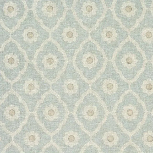 An abstracted floral, Soundness is a mid-scale design rooted in traditional Islamic patterns. Handprinted in England, it...