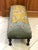 Early 20th Century Antique, Extra-Long, Footstool, With Floral Needlepoint, Overstuffed Cushion, and Fluffy Trim, Hand Turned, Walnut Legs, Circa 1920’s For Sale - Image 5 of 8