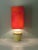 Mid-Century Modern Mid-Century Ceramic Table Lamp with New Custom Lampshade For Sale - Image 3 of 9