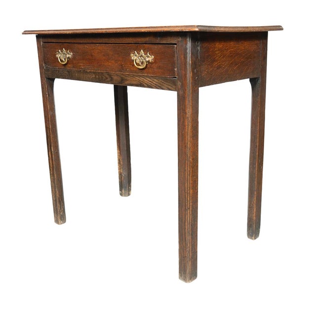 Wood George III Oak Side Table For Sale - Image 7 of 11