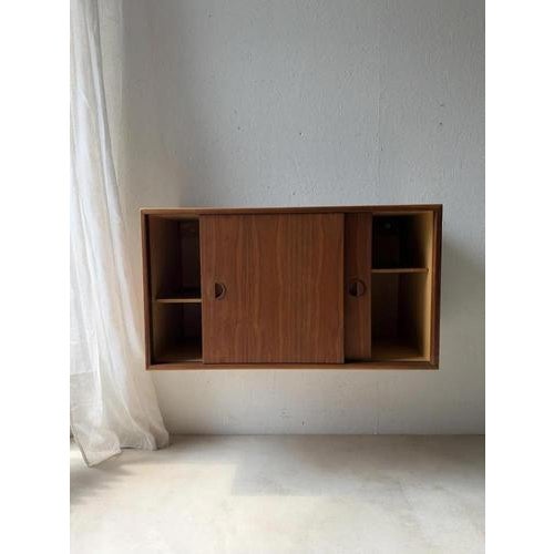 Danish Teak Wall Sideboard from HG Furniture, 1960s For Sale - Image 10 of 17