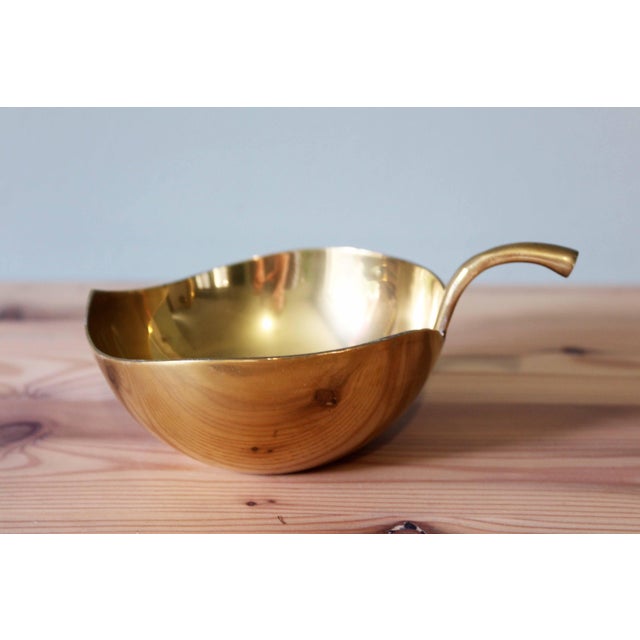 Vintage Brass Bowl, 1970s For Sale - Image 10 of 10