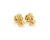 Tiffany and Co. Mid 20th Century Pair of Tiffany & Co 18K Yellow Gold Love Knot Stud Earrings For Sale - Image 4 of 7