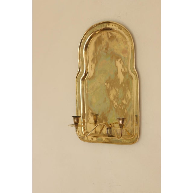 Mid-Century Swedish Brass Sconces, Set of 2 For Sale - Image 11 of 13