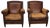 Vintage Dutch Cognac Leather Club Chairs, Set of 2 For Sale