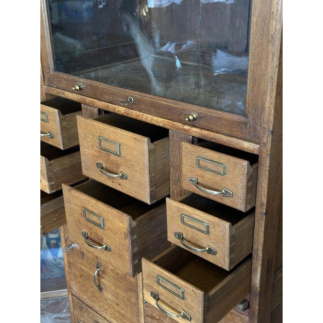 Commercial Filing Cabinet from Globe Wernicke, 1890s For Sale - Image 6 of 12