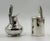 1950s Los Castillo Taxco Seahorse Silver Plate Creamer & Sugar Set For Sale In Los Angeles - Image 6 of 18