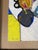 Sonja SEKULA (1918-1963) Oil painting on paper . Abstract expressionist composition. 1961. Monogrammed S and dated 3.61....