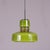 Copper Green Glass Hanging Lamp with Copper Details by Victor Berndt for Flygsfors, Sweden, 1970s For Sale - Image 8 of 9