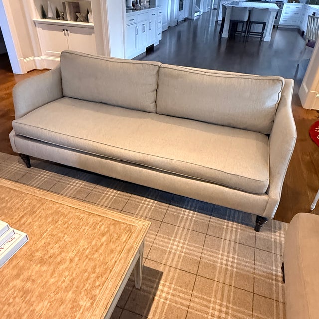 Textile Vanguard Bench Seat Sofa For Sale - Image 7 of 13