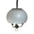 Vintage Space Age Height-Adjustable Pendant Light in White Acrylic from Dijkstra For Sale - Image 5 of 8