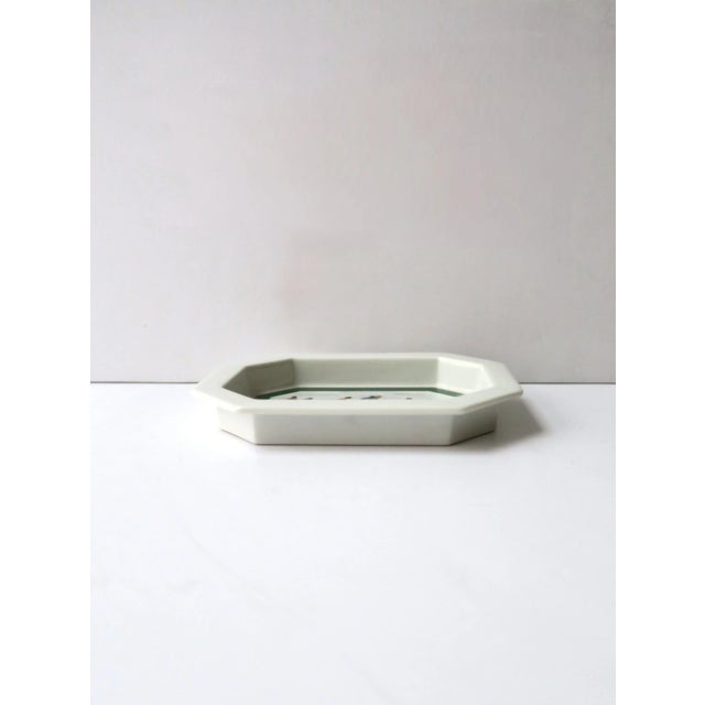 Ceramic Porcelain Jewelry Dish With Equestrian Horse Scene For Sale - Image 7 of 8