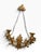 Hollywood Regency Vintage Homco 4002t Hollywood Regency Gold Triple-Arm Wall Sconce For Sale - Image 3 of 6