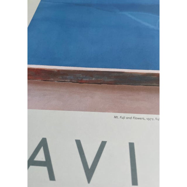 David Hockney (1937-2026), Mt. Fuji and Flowers (1972), the Metropolitan Museum of Art, New York, Copyright David Hockney, Printed in Denmark For Sale - Image 6 of 12