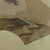 Tan Vintage Chinese Fan Painting Figure Sleeping Under Pine Trees Framed Ink and Color on Paper With Calligraphy Poem For Sale - Image 8 of 13