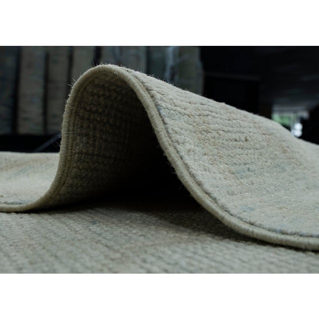 Textile Turkish Oushak Rug 2'11" x 6'8" #17826 For Sale - Image 7 of 8