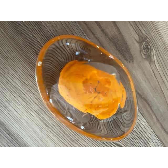 Mid-Century Modern Murano Style Paperweight For Sale - Image 3 of 7