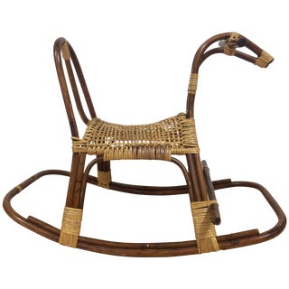 Mid-Century Swedish Rocking Horse For Sale