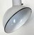 Metal Industrial Grey Enamel Factory Pendant Lamp, 1960s For Sale - Image 7 of 18
