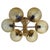 Space Age Golden Sphere Ceiling Lamp, Germany, 1970s For Sale - Image 13 of 13