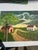 1990s Farmhouse and Barn Countryside Landscape Painting on Canvas For Sale - Image 4 of 9