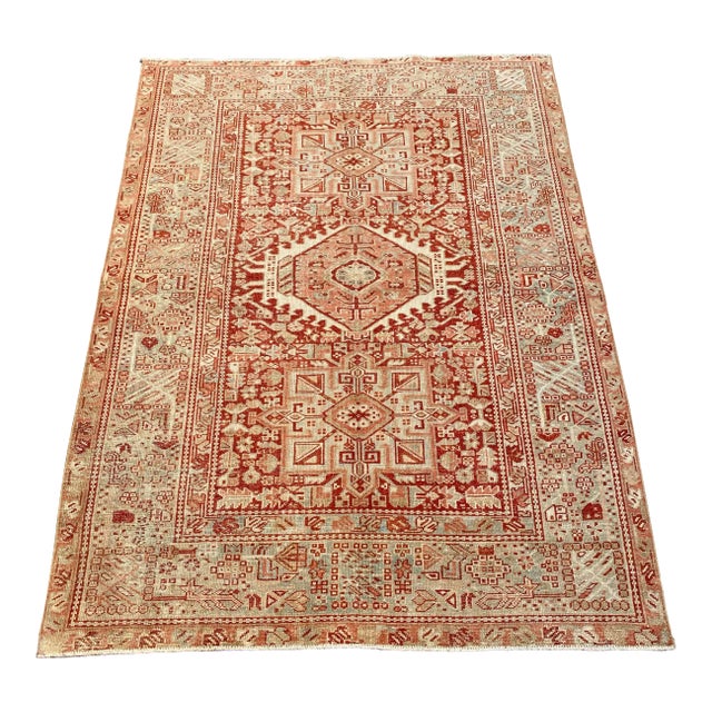 1920s Vintage Heriz Rug For Sale