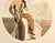 Mid-Century Modern `1949 Mid-Century French Print for the Man Who Loves the Sport of Tennis. For Sale - Image 3 of 3