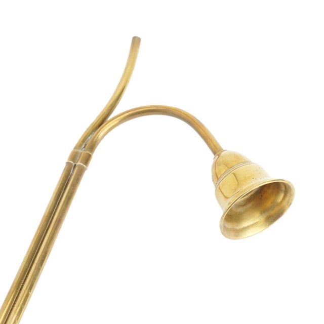 Contemporary Brass Chandelier Snuffer, C. 1950 For Sale In Chicago - Image 6 of 6