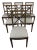 Rustic European Cross-Back Dining Chairs, Set of Six For Sale In San Francisco - Image 6 of 12