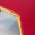 Vintage Teak Desk with Amaranth Glass, 1950s For Sale - Image 3 of 10