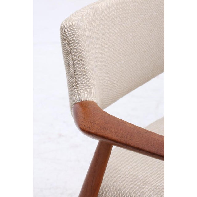 Wood Vintage Teak Chair by Erik Kirkegaard for Glostrup For Sale - Image 7 of 15