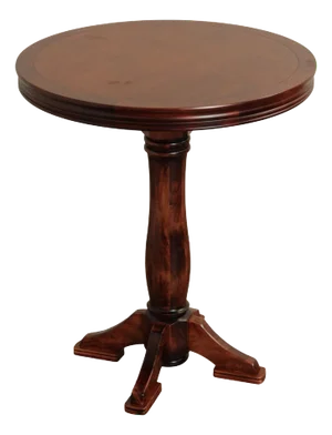 Rustic Style Round Top Bistro Table