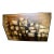 1960s Large Mid-Century Modern Attributed to Carlo of Hollywood Palette Knife Painting Signed by Carlo – 48x24 For Sale