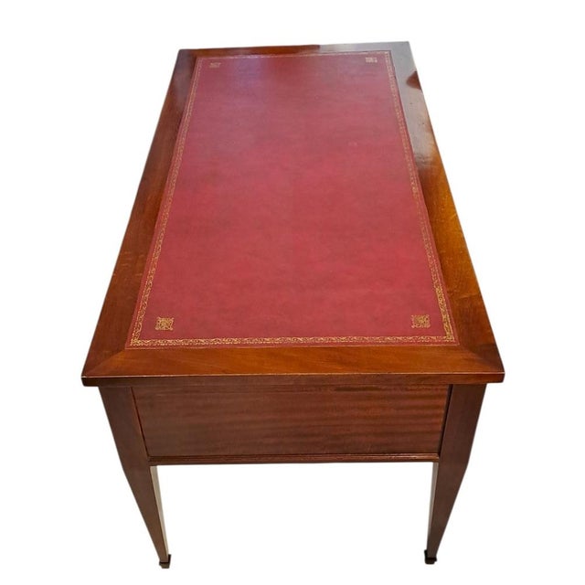 Mahogany Desk, France, 19th Century For Sale - Image 6 of 9